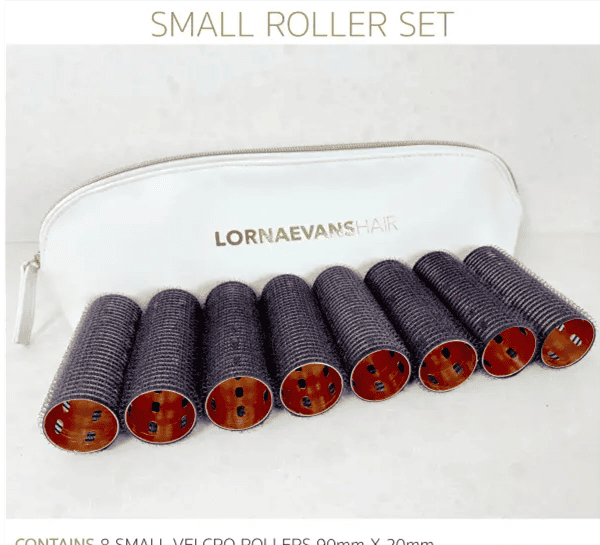 LORNA EVANS SMALL VELCRO ROLLERS SET (ROSE GOLD)