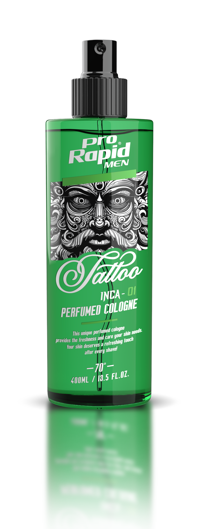 ProRapid 01 Green Perfumed Cologne 400ml