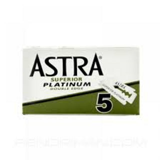 Astra Superior Double Edge Razor Blades 100pcs (20 Packets of 5)