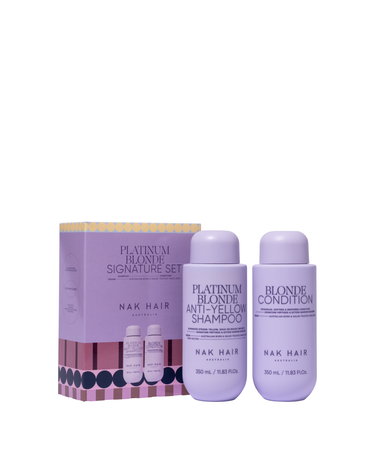 NAK Signature Holiday Platinum Blonde Duo