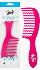 Wet Brush Detangling Comb Pink