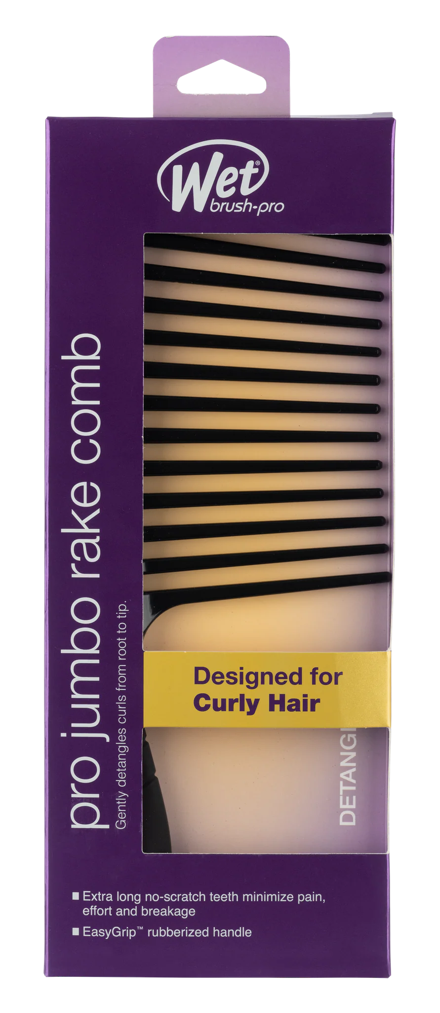 Wet Brush Pro Custom Care Wide Tooth Designed for Curly Hair