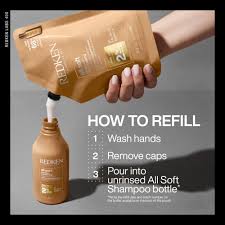 Redken All Soft Shampoo & Conditioner 500ml Duo Refill