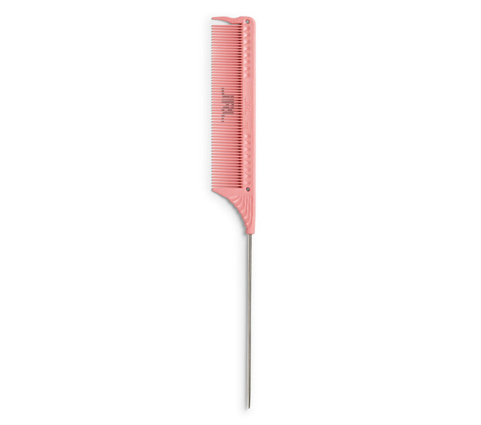 JRL Pin Tail Comb 8.8" - Pink