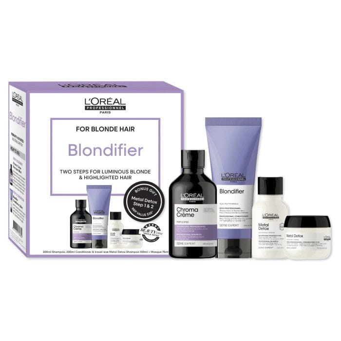 L'OREAL PROFESSIONAL SERIE EXPERT BLONDIFIER GIFT SET 4 ITEMS