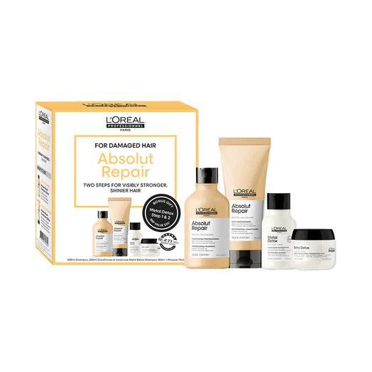 L'OREAL PROFESSIONAL SERIE EXPERT ABSOLUT REPAIR GIFT SET 4 ITEMS