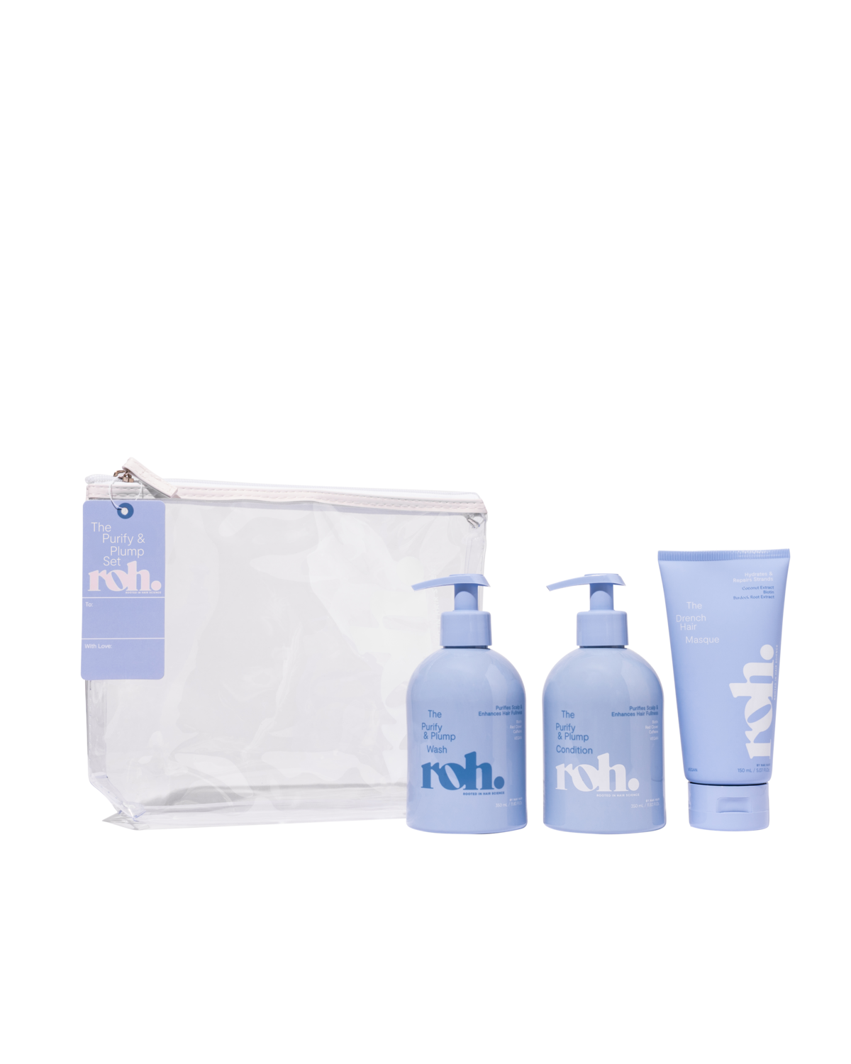 ROH Purify & Plump Trio with Bag