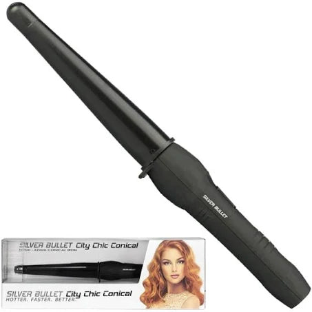 Silver Bullet City Chic Large Conical Black 19mm-32mm