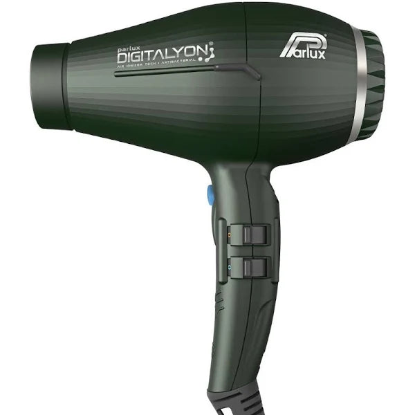 PARLUX DIGITALYON MATT BLACK/GREEN HAIR DRYER