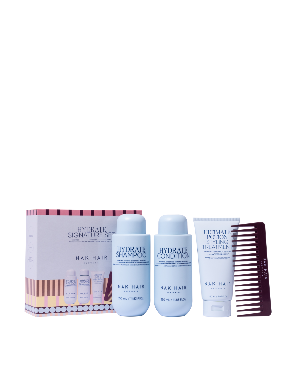 NAK Signature Holiday Hydrate Trio