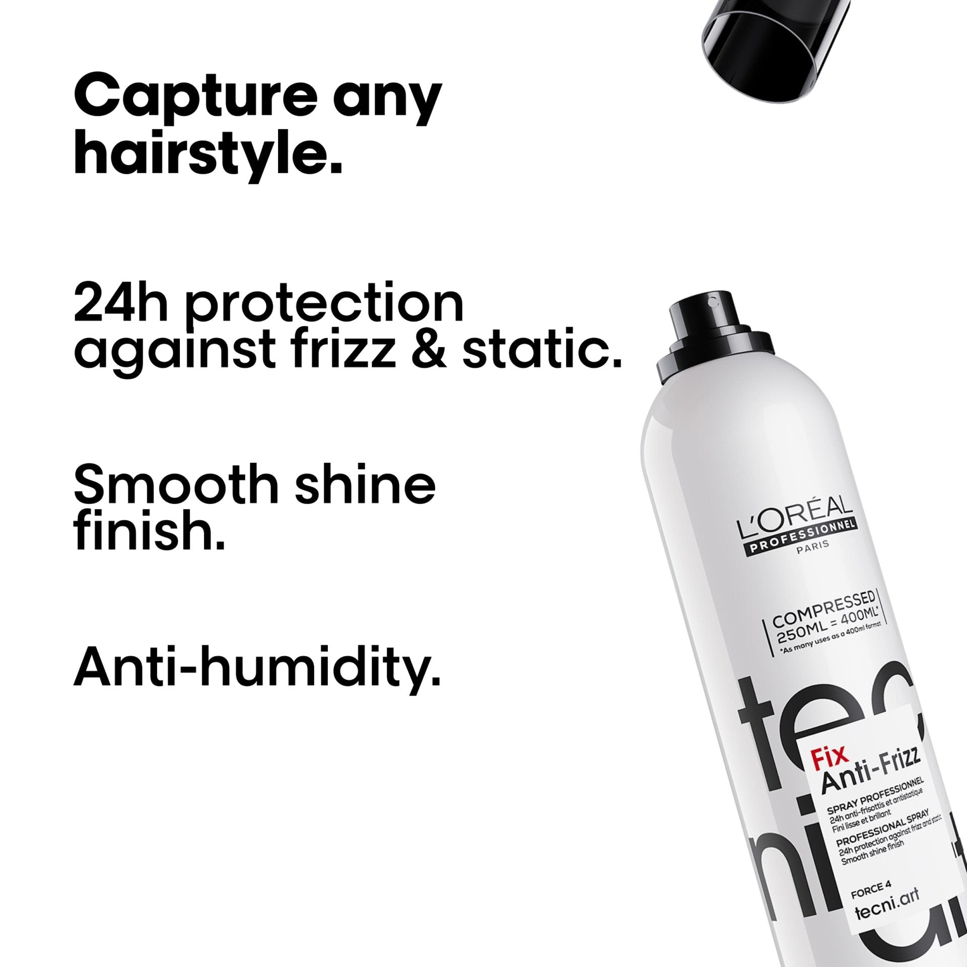 Tecni.ART Anti-Frizz Fixing Spray 250ml