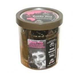 #555 BOBBY PINS 2" BRONZE 250g - HairBeautyInk