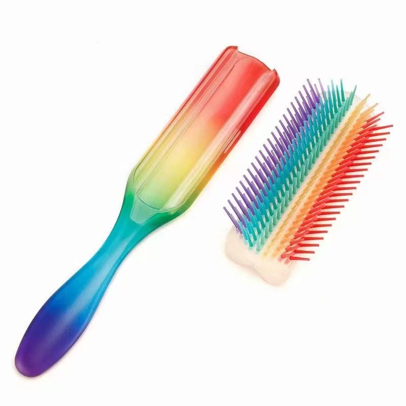 Limited edition Denman style Rainbow Brush