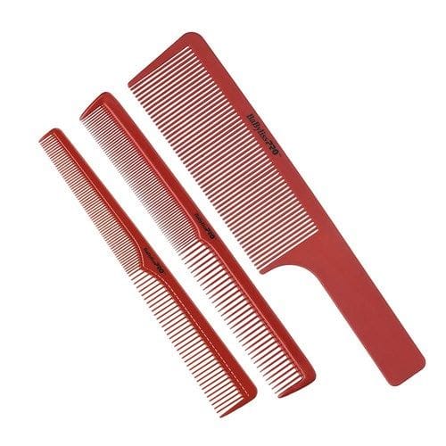 BaByliss Pro Barberology Barbers Flat Hair Clipper Cutting Comb Set - HairBeautyInk