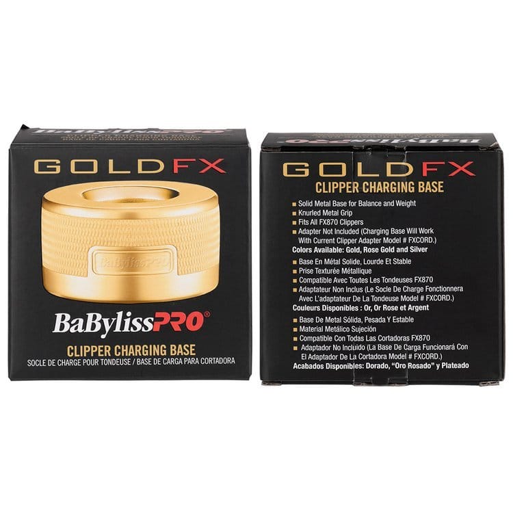 BaByliss PRO GoldFX Hair Clipper Charging Base - HairBeautyInk