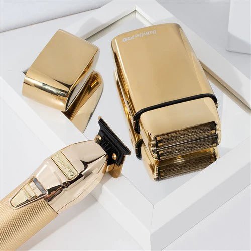 BaBylissPRO Gold FX Lithium Duo Trimmer & Foil Shaver Set - HairBeautyInk