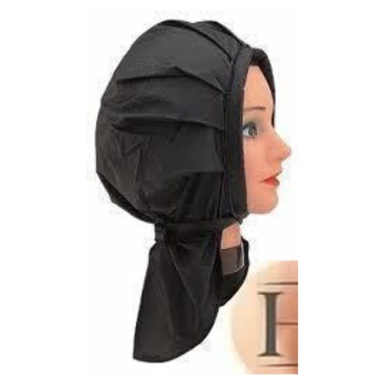 CAP PROCESSING BLACK DRAWSRTRING - HairBeautyInk