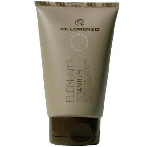 De Lorenzo Elements Titanium Super Strong Styling Gel 100g - HairBeautyInk
