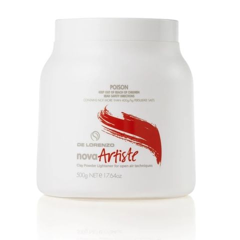 De Lorenzo Nova Artiste Clay Powder Lightening 500grams - HairBeautyInk