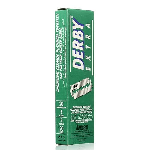 Derby Extra Double Edge Razor Blades, 100 Count - HairBeautyInk
