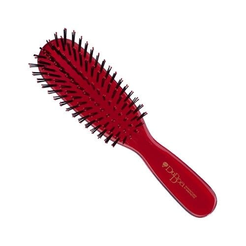 Du Boa Medium Red Brush - HairBeautyInk