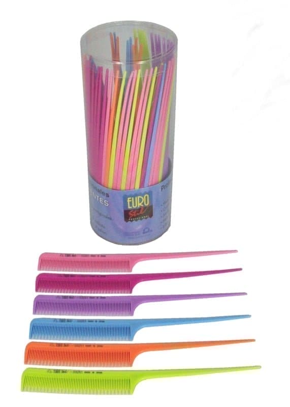 EuroSTIL Professional Tail Combs - HairBeautyInk
