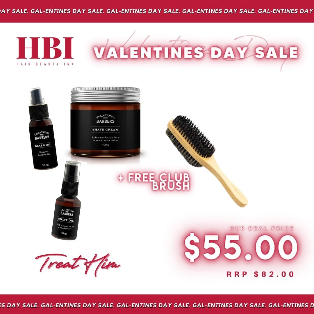 Gal-entine's Day Sale: Traditional Barber - HairBeautyInk