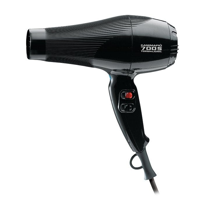 Gamma+ 7005 Tormaline 2200W Hairdryer Black - HairBeautyInk