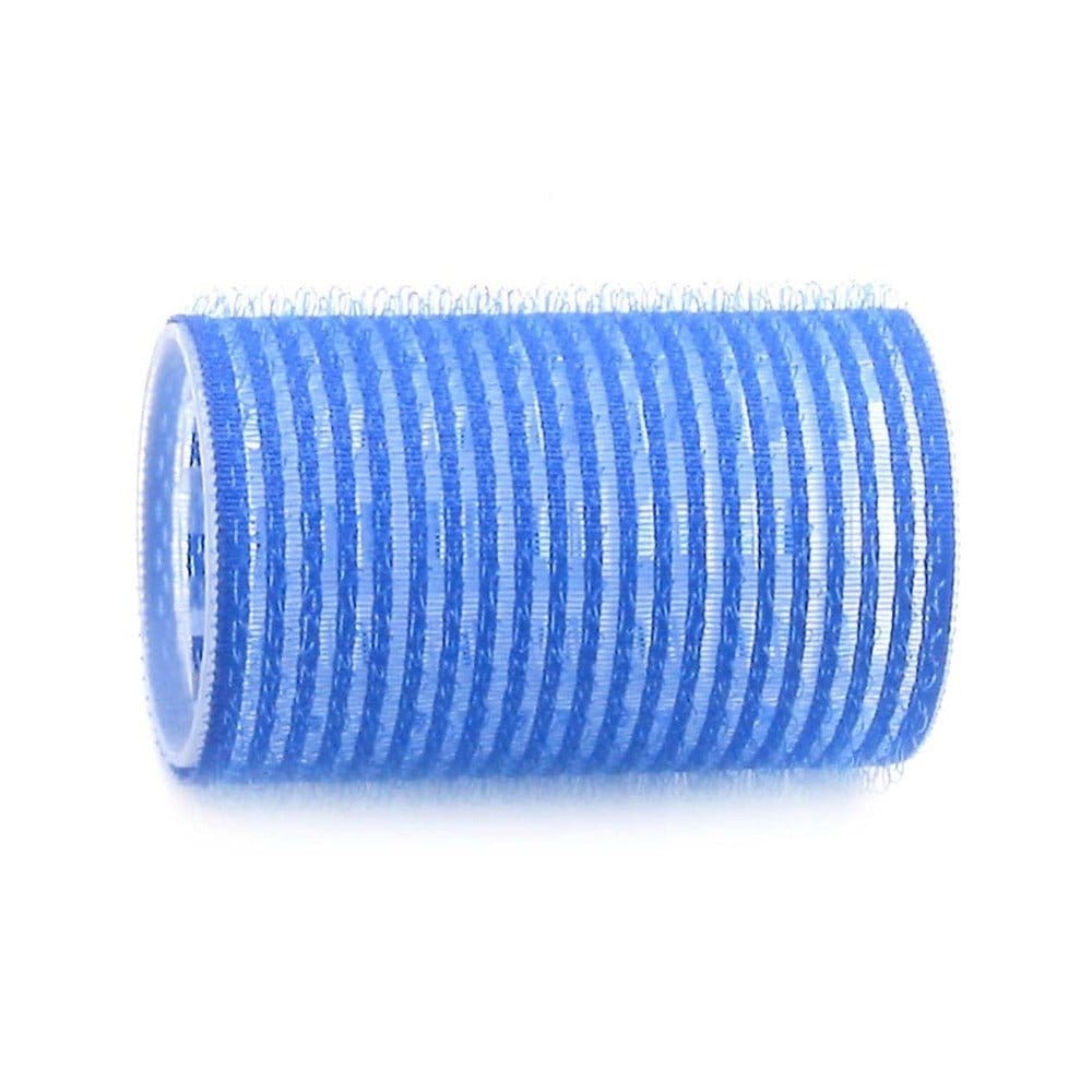 Hair Fx Magic Grip Velcro Rollers 12pc 40mm Royal Blue - HairBeautyInk