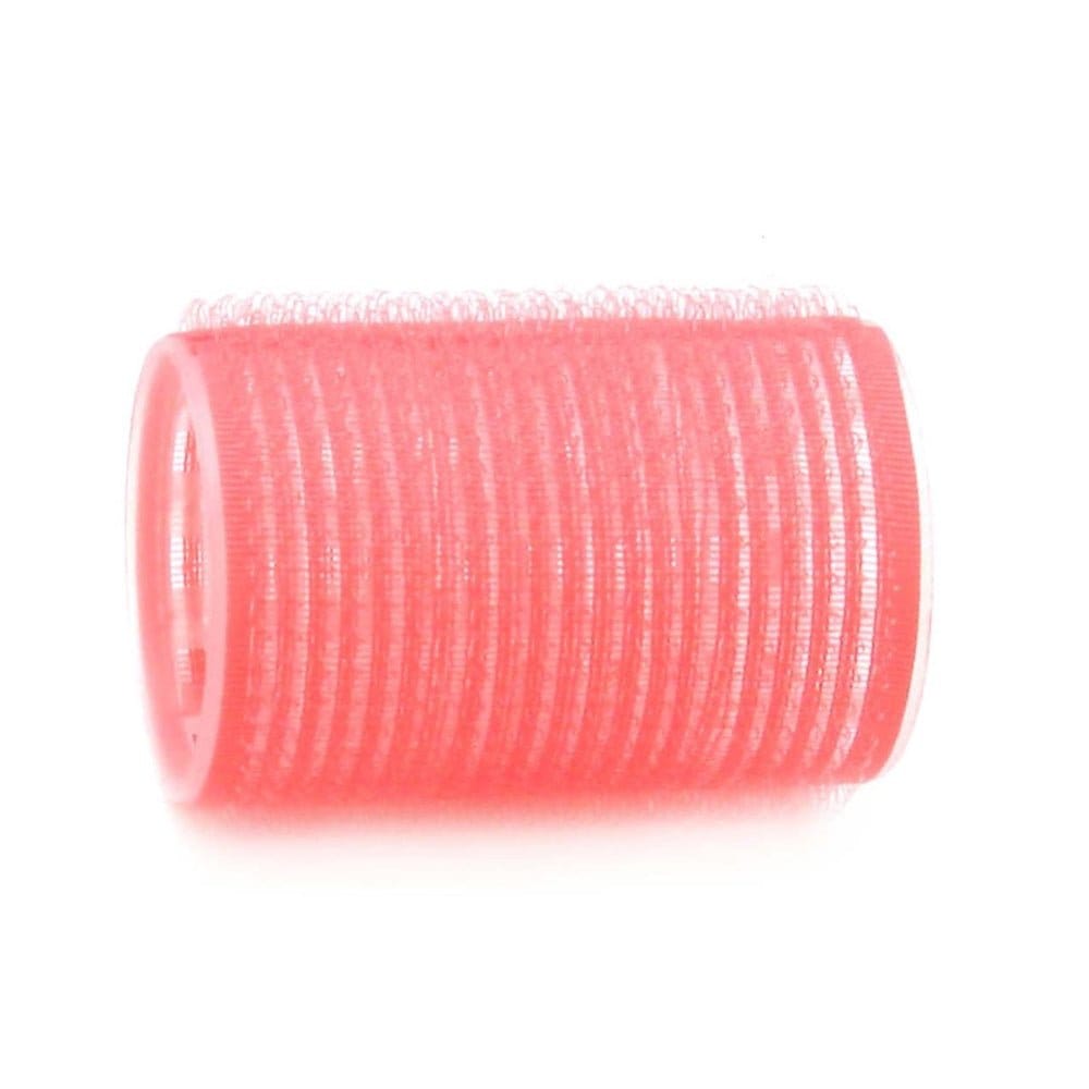 Hair Fx Magic Grip Velcro Rollers 12pc 44mm Pink - HairBeautyInk