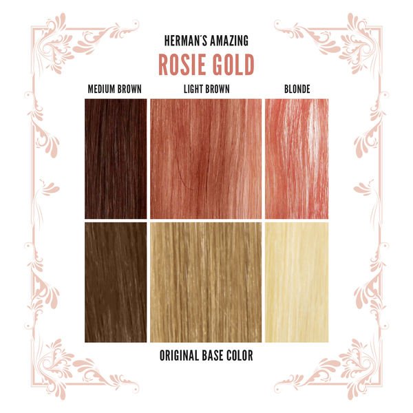 Herman's Amazing Rosie Gold - HairBeautyInk