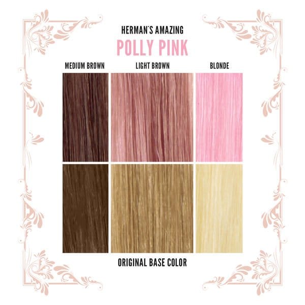 Herman's Amazing UV Polly Pink - HairBeautyInk