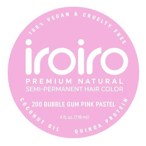 Iroiro 200 Bubble Gum Pink Pastel 118ml - HairBeautyInk