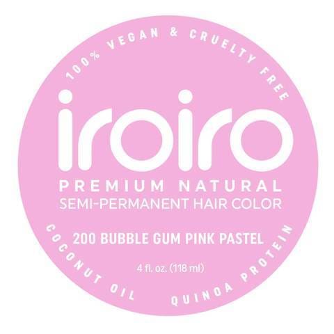 Iroiro 200 Bubble Gum Pink Pastel 118ml - HairBeautyInk