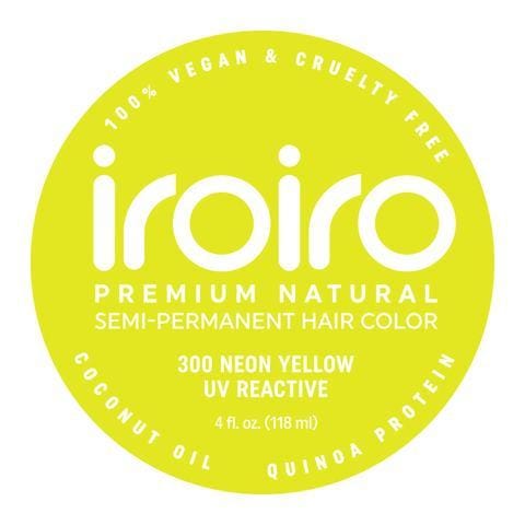 Iroiro 300 Neon Yellow 118ml - HairBeautyInk