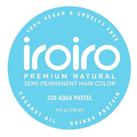 Iroiro Pastel Aqua 118ml - HairBeautyInk