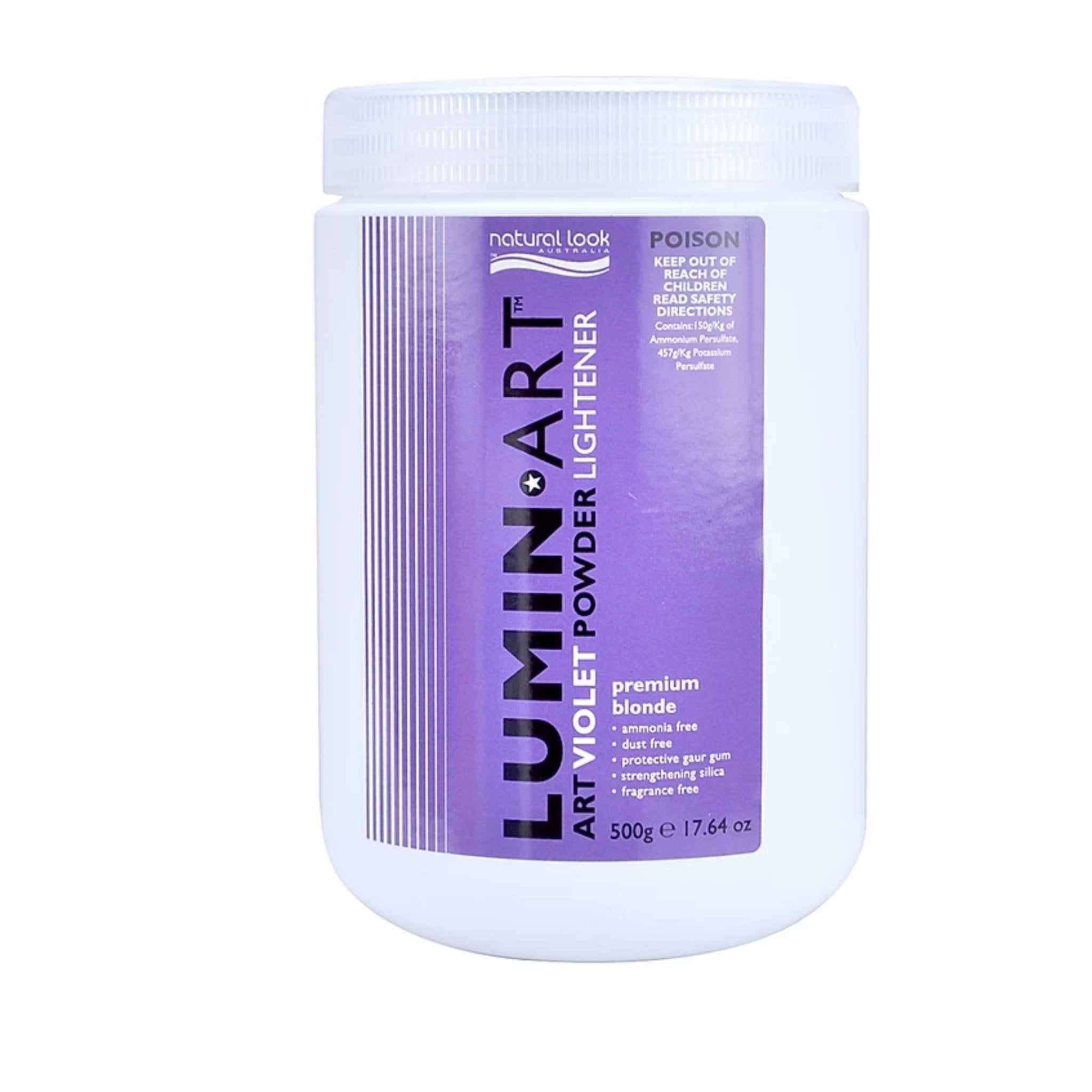 Luminart Violet Powder Lightener - HairBeautyInk