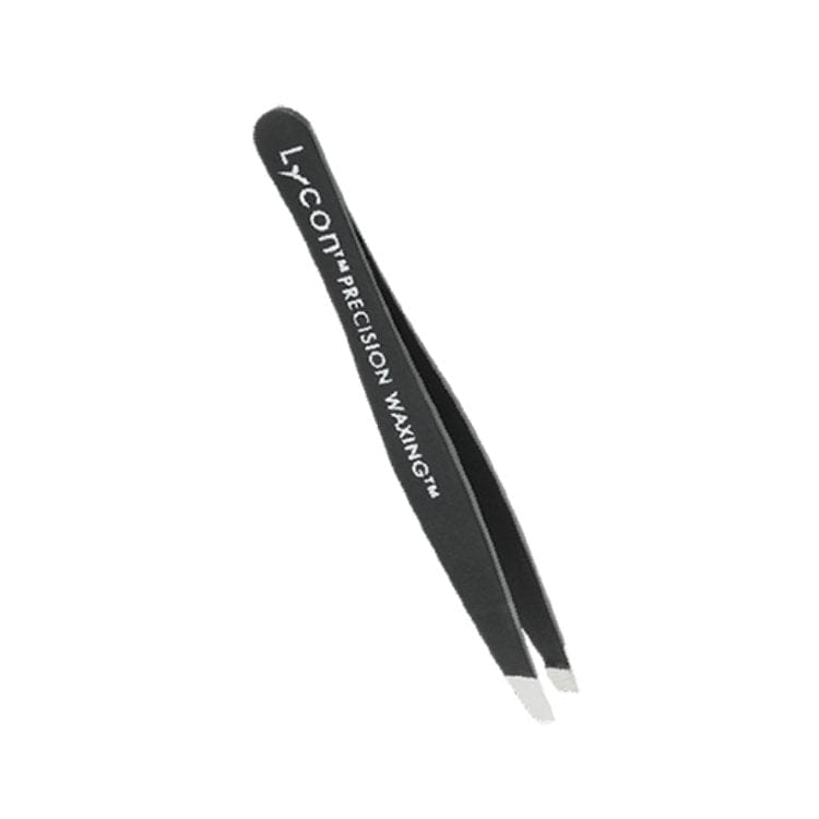 Lycon precision black tweezer - HairBeautyInk