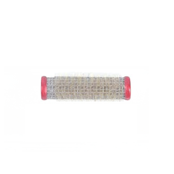 METAL BRUSH ROLLER (12) 13mm RED - HairBeautyInk