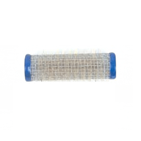 METAL BRUSH ROLLER (12) 15mm BLUE - HairBeautyInk