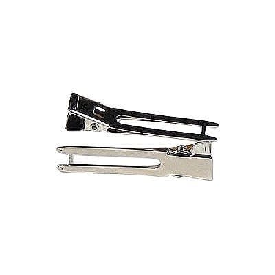 Metal Pin curl Clips Double Prong 100 pack Blister