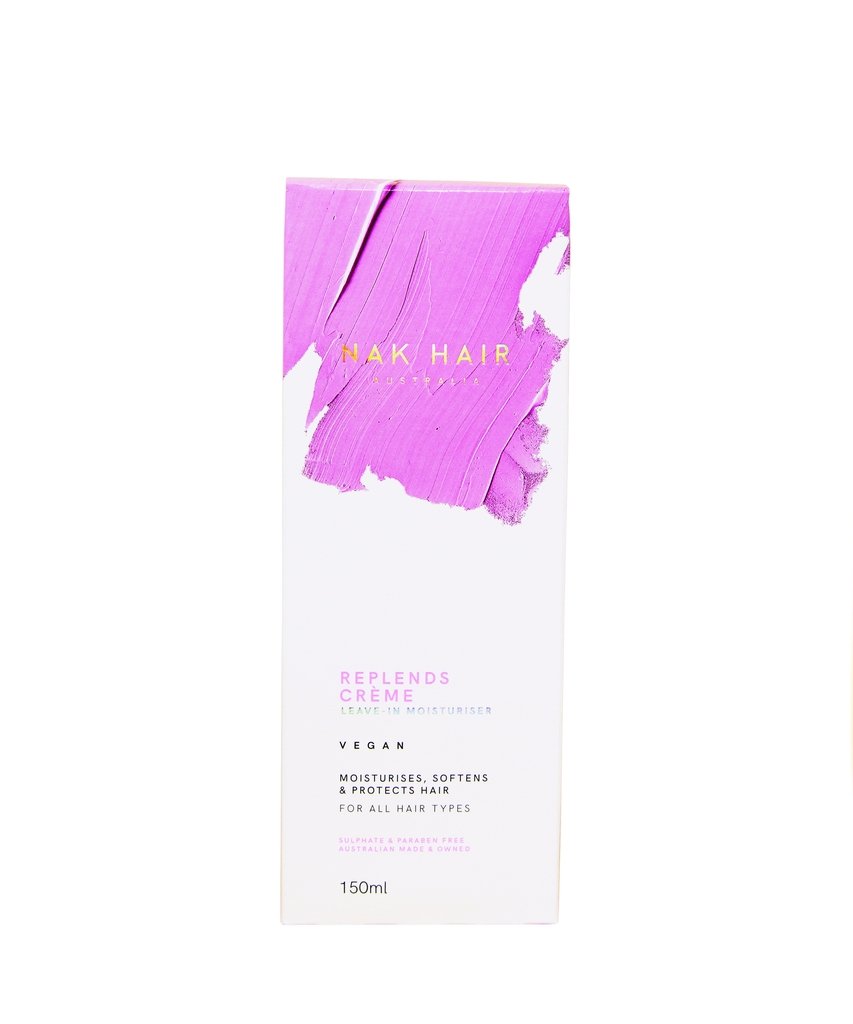 NAK Replends Crème Leave in Moisturiser 150ml - HairBeautyInk