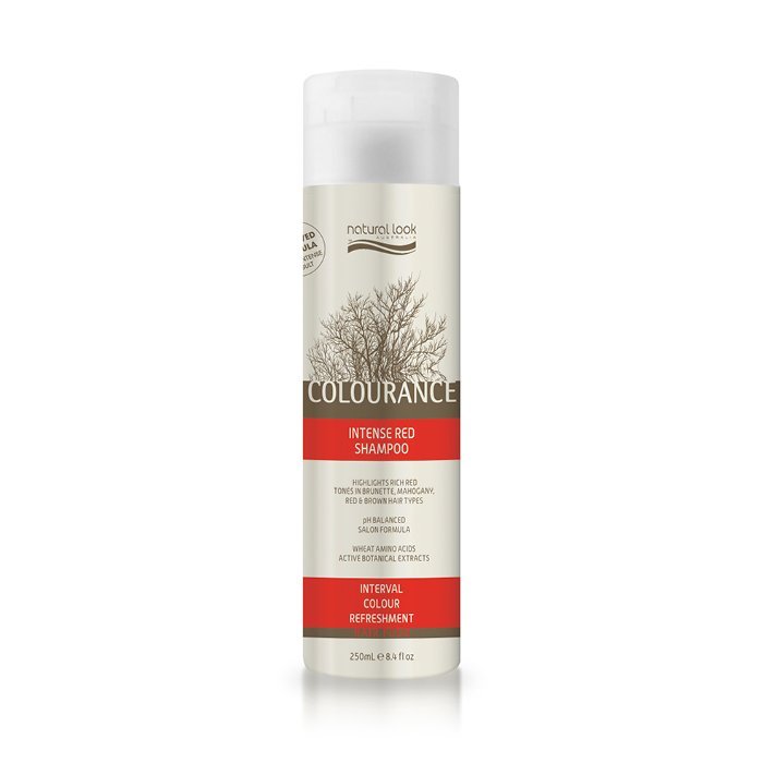 Natural Look Colourance Intense Red Shampoo 250ml - HairBeautyInk