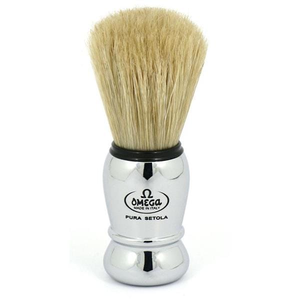 Omega Shave Brush - HairBeautyInk