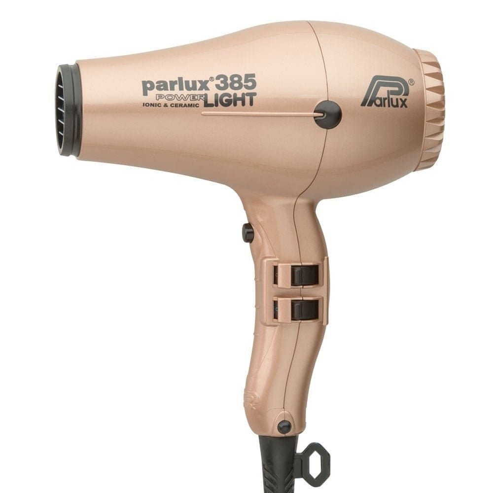 Parlux 385 Power Light Ionic and Ceramic - Light Gold - HairBeautyInk