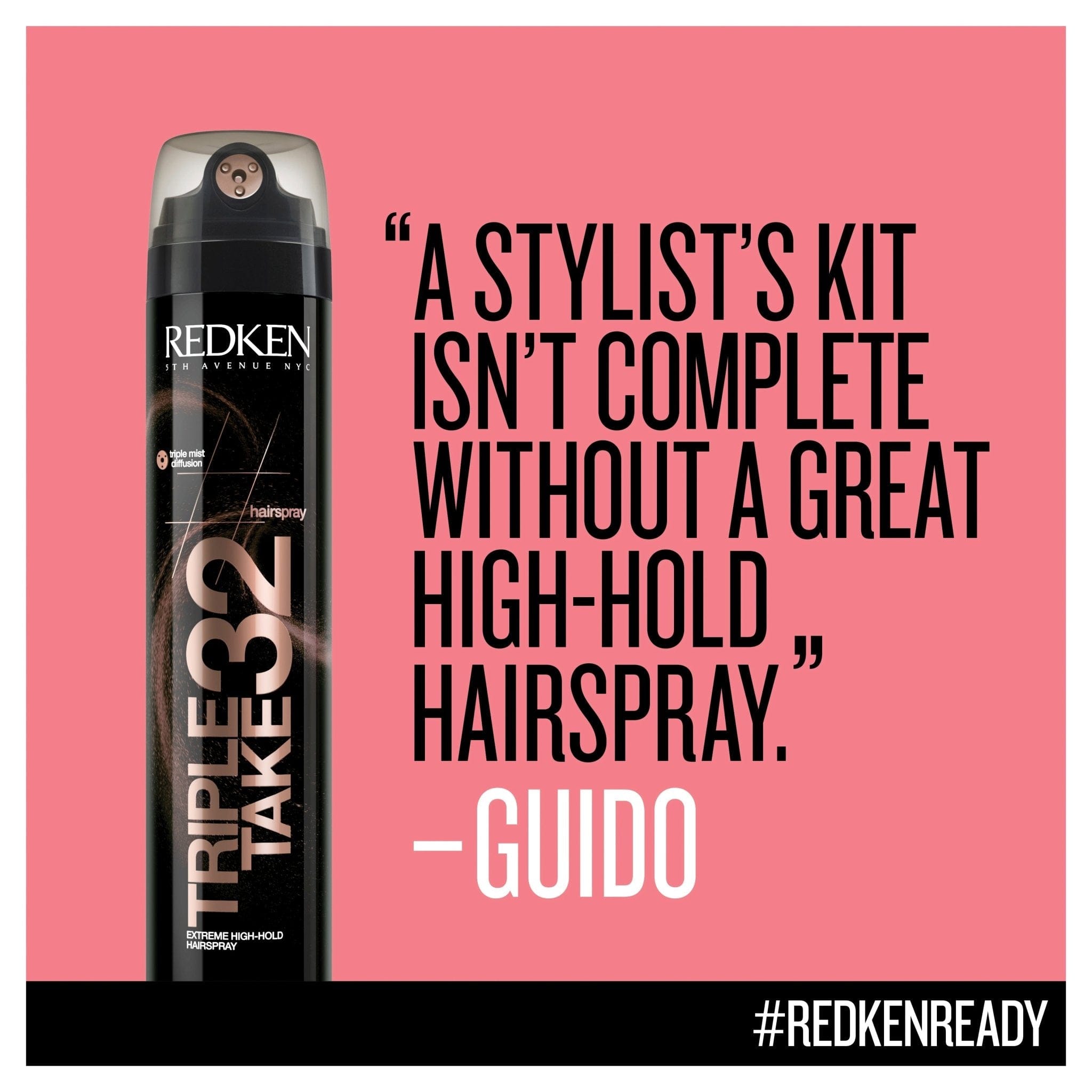 Redken® Triple Take 32 Hair Spray Hair Styling - HairBeautyInk