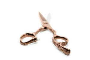 ROSE GOLD 5.5 INCH CUTTING & 6 INCH THINNING SCISSOR SET - HairBeautyInk