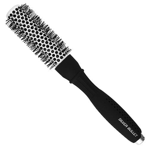 Silver Bullet Black Velvet Hot Tube Hair Brush Small - HairBeautyInk