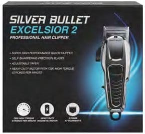 Silver Bullet EXCELSIOR 2 CLIPPER - HairBeautyInk