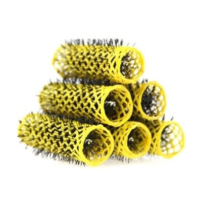 SWISS ROLLERS 20MM YELLOW (PK6) - HairBeautyInk